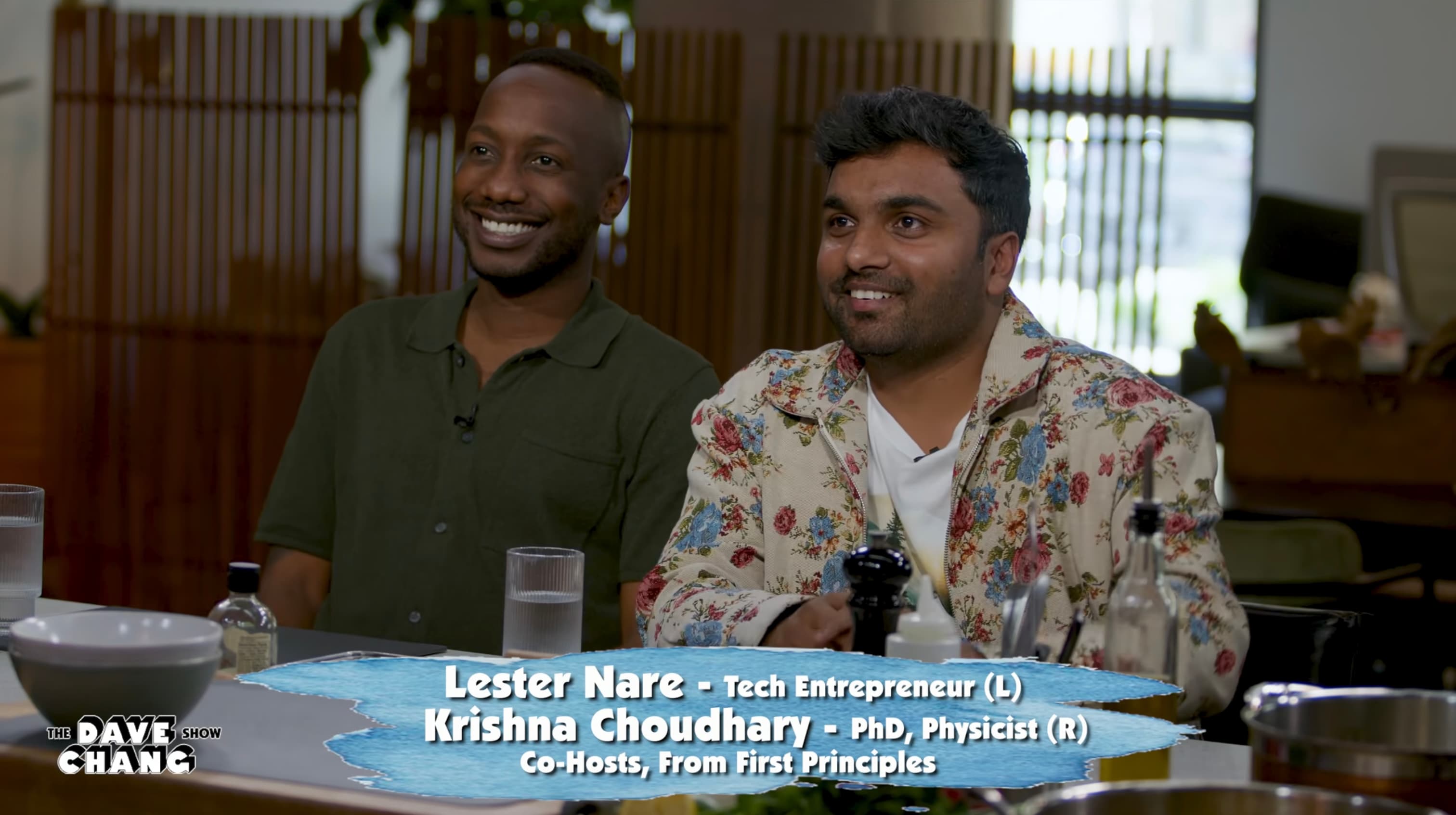 Lester Nare and Krishna Choudhary on The Dave Chang Show