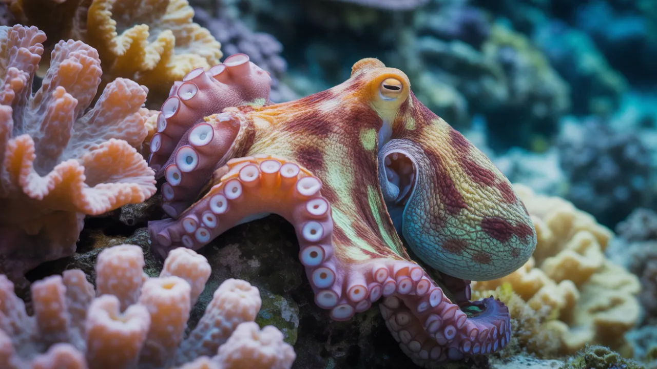 Octopus Camouflage, Orcas vs. Sharks, Civet Coffee & Sub-Diffraction Telescope Tech
