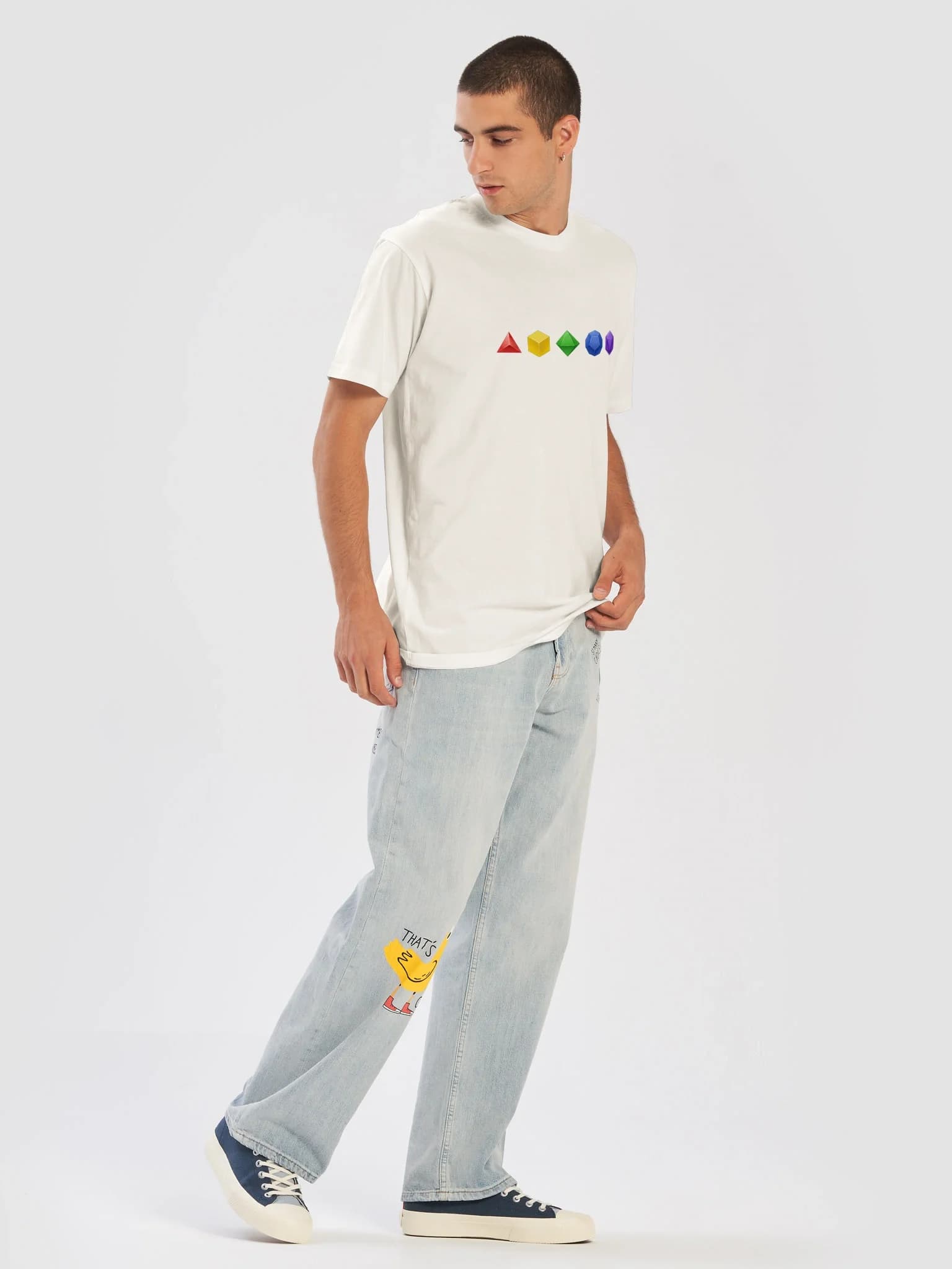Platonic Tee (Bone)