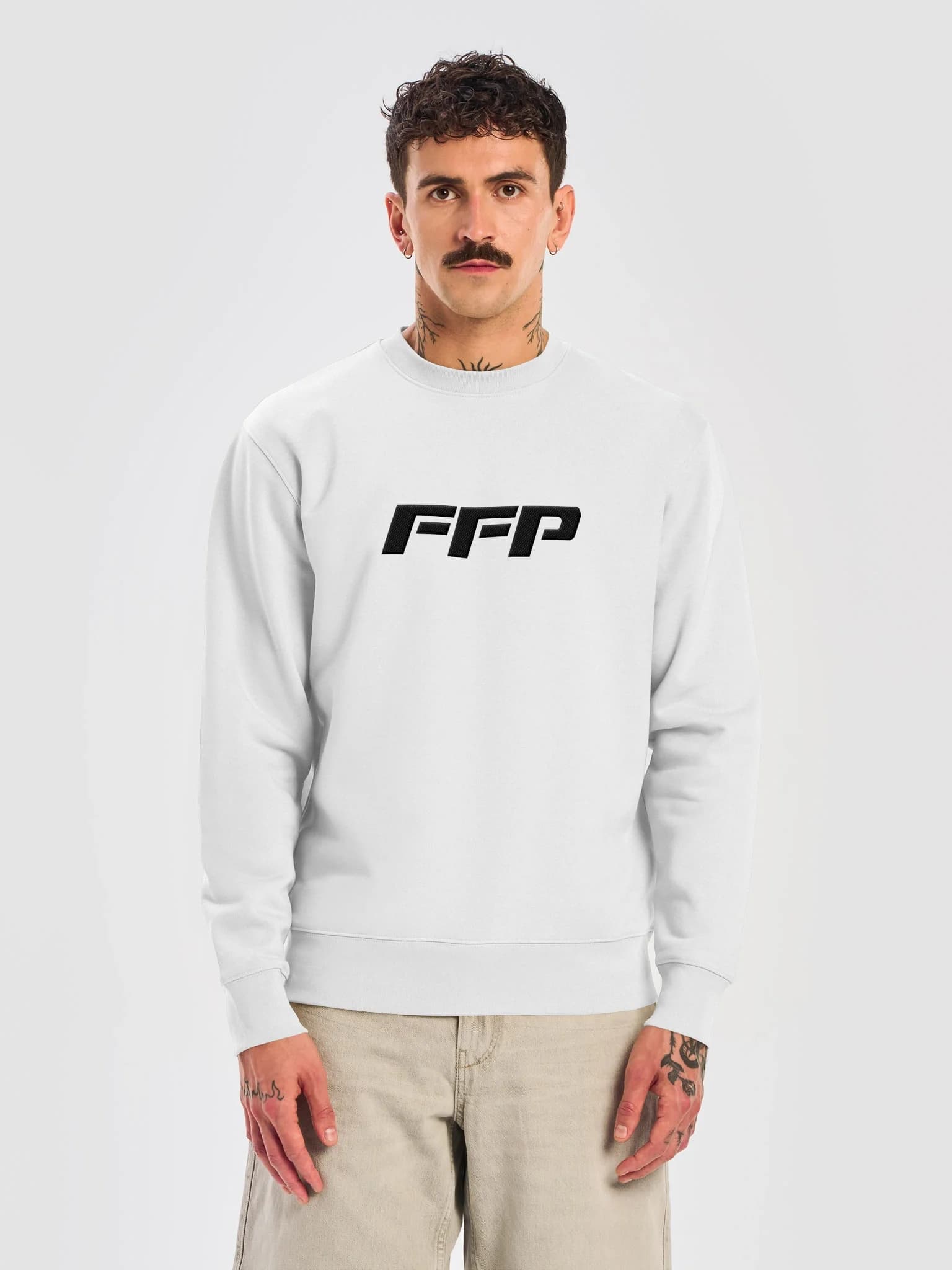 FFP Research Crewneck (White)